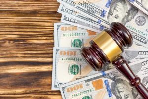 Judge's Gavel And Money