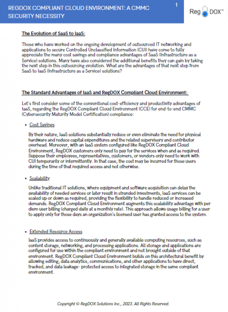 Compliant Computing Enclave Solution cover